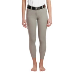 For Horses Ennie Knee Grip Breeches -Marys Tack and Feed Store ennie knee grip beige front ENNIE for horses 46676.1621458930