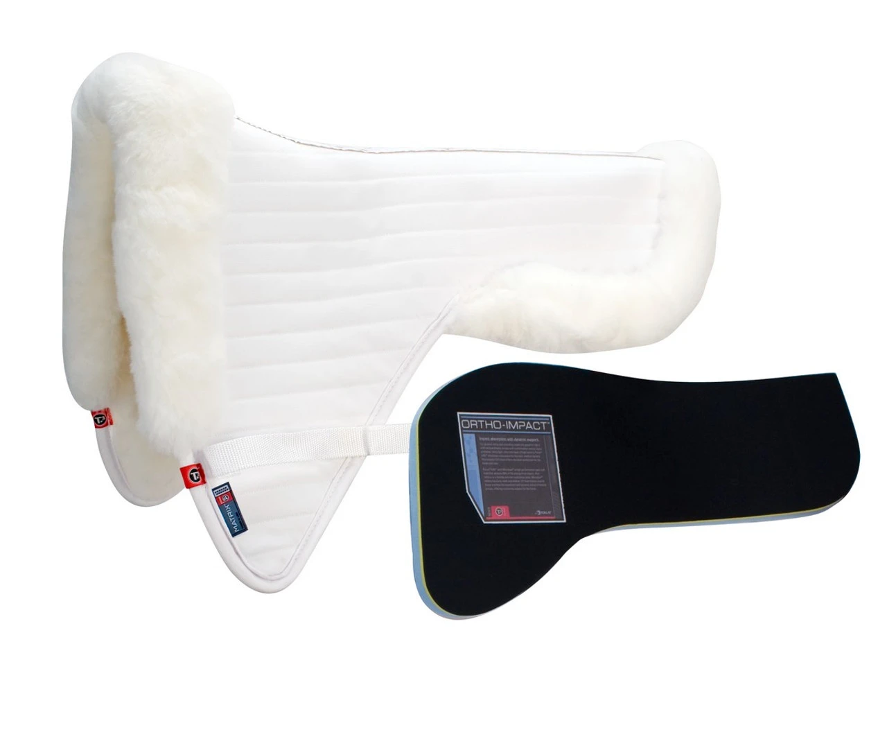T3 Matrix CoolBack Dressage Pad Ortho Impact 3 T3 Matrix CoolBack Dressage Pad Ortho Impact