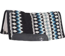 Classic Equine ESP Contour 3/4" Wool Top Pad 15 Classic Equine ESP Contour 3/4" Wool Top Pad -Marys Tack and Feed Store esp contour 3 4in wool top black seafoam side CESPCW3220 BKSF classic equine 26993.1678293965