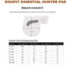 EquiFit Essential Hunter Pad -Marys Tack and Feed Store essential hunter pad measurement equifit 81393.1668635400