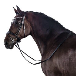 Lara Tweedie Essential Snaffle Bridle -Marys Tack and Feed Store essential snaffle black side2 lara tweedie 13121.1712845008