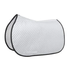 EquiFit Essential Square Pad + Trim 9 EquiFit Essential Square Pad + Trim -Marys Tack and Feed Store essential square pad trim wht black 41221 equifit 12134.1712845021