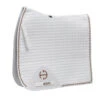 Halter Ego European Cotton Dressage Pad -Marys Tack and Feed Store euro cotton dressage pad white rust rope halter ego 51303.1740703793