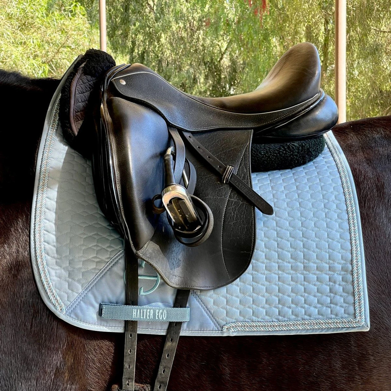 Halter Ego Crystal European Cotton Dressage Pad 10 Halter Ego Crystal European Cotton Dressage Pad - Image 8