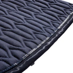 Kavalkade Exclusive Patent Trim Dressage Pad -Marys Tack and Feed Store exclusive drsg pad patent navy detail 116 06 D NAVY kavalkade 81583.1748909729
