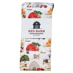 Red Barn Western Boot Socks -Marys Tack and Feed Store farm life socks hero FARM LIFE red barn socks 36210.1727304385