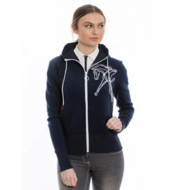 Horseware Ireland Horseware Flamboro Hoody -Marys Tack and Feed Store flamboro hoodie navy front CJNHPH B000 horsewear 57645.1663804004