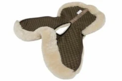 Fleeceworks Sheepskin PJ Wither Relief Half Pad 7 Fleeceworks Sheepskin PJ Wither Relief Half Pad -Marys Tack and Feed Store fleeceworks butterfly pj half pad 1 60564.1593371604