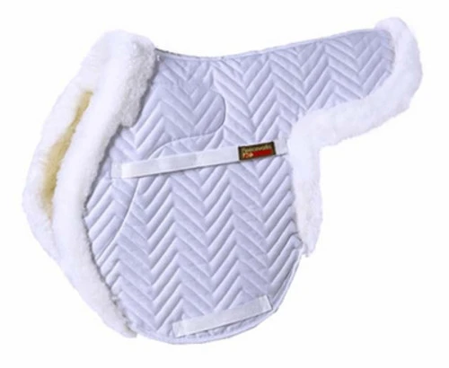 Fleeceworks Classic Close Contact PARTIAL Sheepskin Pad - PONY 3 Fleeceworks Classic Close Contact PARTIAL Sheepskin Pad - PONY