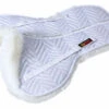 Fleeceworks Classic Plain Edge Sheepskin Half Pad -Marys Tack and Feed Store fleeceworks classic plain edge halfpad 1 25944 25982 77517 71339 09635 65092 67459 94036.1615662078