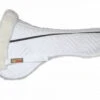 Fleeceworks FXK Dressage Plain Edge Sheepskin Half Pad -Marys Tack and Feed Store fleeceworks dressage cut fxk plain edge half pad 1 49615.1615661572
