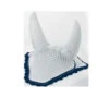 USG Fly Bonnets -Marys Tack and Feed Store fly veil white navy usg 29557.1589058241