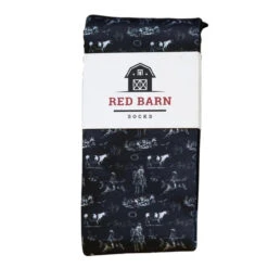 Red Barn Western Boot Socks -Marys Tack and Feed Store frontier flair socks hero FRONTEIR FLAIR red barn socks 03494.1727304385