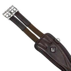 LeMieux Gel-Tek Anatomic Jumping Girth 13 LeMieux Gel-Tek Anatomic Jumping Girth -Marys Tack and Feed Store gel tek jump curve brown buckles 5512 lemieux 10238.1670614305