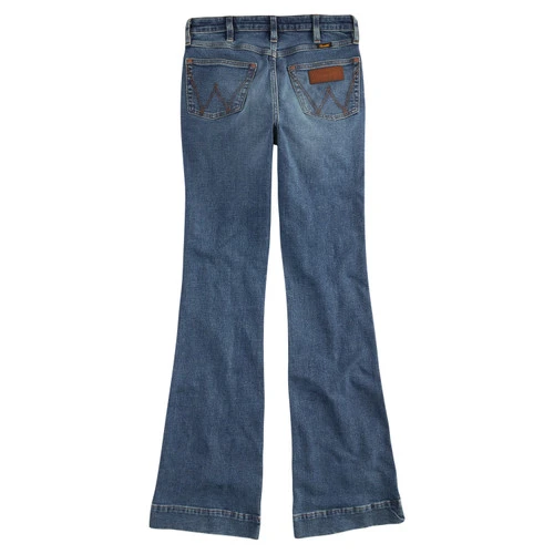 Wrangler Retro Green High Rise Trouser Jean 8 Wrangler Retro Green High Rise Trouser Jean - Image 6