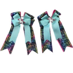 Belle & Bow Equestrian Show Bows 26 Belle & Bow Equestrian Show Bows -Marys Tack and Feed Store hair bows splatter SPLATTER belle bow 13753.1727993947