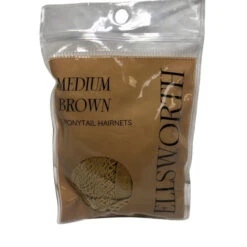 Ellsworth Ponytail Hairnet -Marys Tack and Feed Store hairnet medium brown ellsworth 98035.1720279269