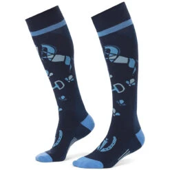 Kerrits Happy Horse Wool Socks -Marys Tack and Feed Store happy horse wool hi socks galaxyblu 30510 kerrits 66654.1757610844