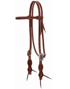 Weaver Leather Weaver Synergy Harvest Wheat Brow Headstall -Marys Tack and Feed Store harvest wheat brow headstall chestnut 10018100002 weaver 20216.1666725647