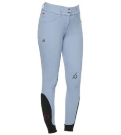 Cavalleria Toscana Team Red Stripe High Waist Breeches -Marys Tack and Feed Store high waist red stripe light blue PAD162 JE010 7C00 CT 73315.1640812780