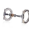 Mikmar Legacy Horseshoe Snaffle Dee -Marys Tack and Feed Store horseshoe snaffle stainless MHS100SS mikmar 47853.1581560568