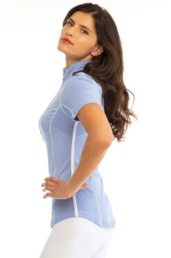 Goode Rider Ideal Show Shirt Short Sleeve 8 Goode Rider Ideal Show Shirt Short Sleeve -Marys Tack and Feed Store ideal show shirt periwink side 18002 2028 goode rider 94835.1683154855