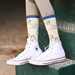 Dreamers & Schemers Crew Socks Spring 25 -Marys Tack and Feed Store im funny crew socks hero IM FUNNY CREW dreamers 68122.1743276806