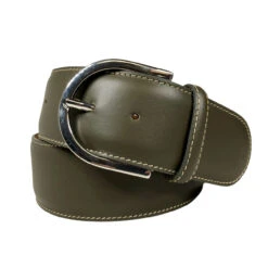 Tailored Sportsman In Contrast Belt -Marys Tack and Feed Store in contrast belt olive silver 17151 tailored sportsman 12055.1756253628