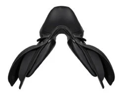 Prestige Inspire Dressage Classic Saddle -Marys Tack and Feed Store inspire d black front INSPIRE D 16 34 A00M prestige 57347.1716510216