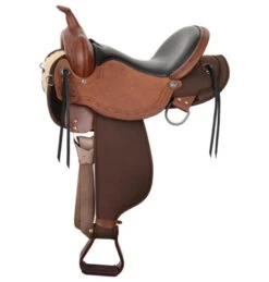 High Horse Iron Weed Trail Saddle 6925 -Marys Tack and Feed Store iron weed saddle heavy oil 6925 1605 05 high horse 48192.1690938579