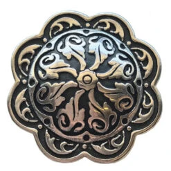 High Horse Iron Weed Trail Saddle 6925 -Marys Tack and Feed Store iron weed saddle jw black floral concho 6925 1605 05 high horse 17470.1690938645