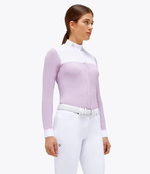 Cavalleria Toscana Jacquard Bib Show Shirt 3 Cavalleria Toscana Jacquard Bib Show Shirt