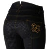 Horze Jessi-Lyn Denim Full Seat Breeches -Marys Tack and Feed Store jessi lyn fs denim black back detail cp3664 horze 81777.1657850274