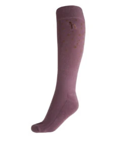 Equinavia Horze Jordis Glitter Winter Riding Socks -Marys Tack and Feed Store jordis glitter socks wood rose 31389 WRO 39 42 horze 64823.1712845170