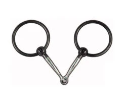 Jeremiah Watt Blued Ring Snaffle