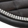 Pony Kavalkade KavalEasy Crystal Dressage Pad -Marys Tack and Feed Store kavaleasy strass crystal dressage black trim 11107 kavalkade 31176.1625864089