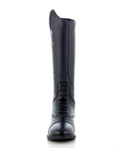 Kids Horze Rover Tall Boot -Marys Tack and Feed Store kids rover tall boot back black front horze 48049.1669683487