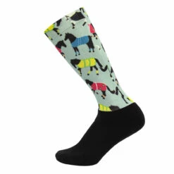 Kids All Bundled Up Boot Socks -Marys Tack and Feed Store kids socks all bundled up back 110917 equine couture 07568.1725037918