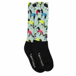 Kids All Bundled Up Boot Socks -Marys Tack and Feed Store kids socks all bundled up pair 110917 equine couture 20143.1725037918