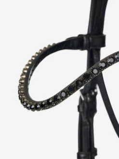 LeMieux Kudos Patent Dressage Bridle -Marys Tack and Feed Store kudos patent snaffle blk blk browband IT03552 lemieux 33437.1721447136