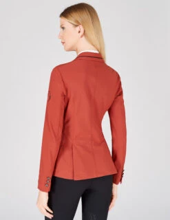 Vestrum Kyoto Show Coat -Marys Tack and Feed Store kyoto show coat spice back W2019 65049 04082 vestrum 40604.1681594033