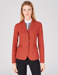 Vestrum Kyoto Show Coat -Marys Tack and Feed Store kyoto show coat spice front W2019 65049 04082 vestrum 78933.1681594034