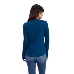 Ariat Lace Shoulder Henley Long Sleeve -Marys Tack and Feed Store lace shoulder henley ls hydra back 10041341 ariat 18878.1659990873