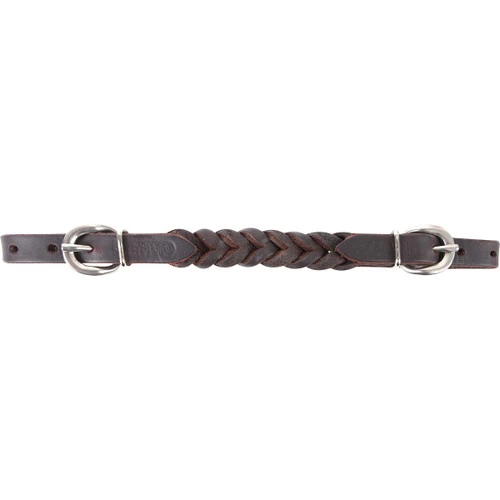 Blood Knot Latigo Curb Strap 3 Blood Knot Latigo Curb Strap
