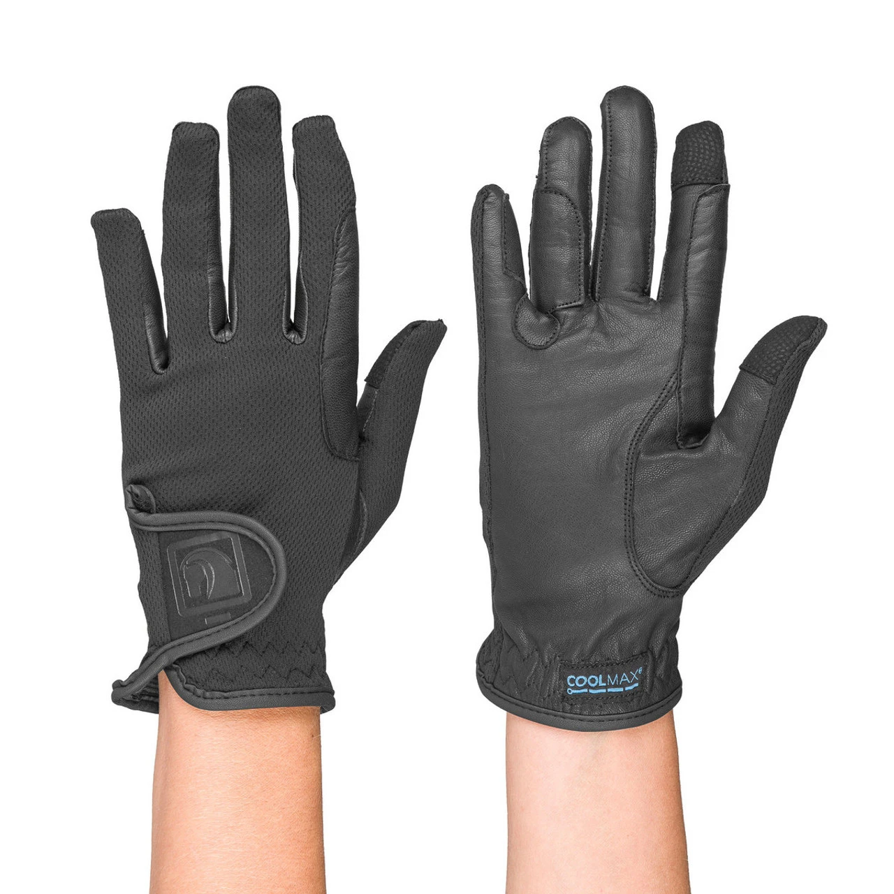 Romfh Leather Mesh Riding Gloves 4 Romfh Leather Mesh Riding Gloves - Image 2
