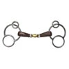 Jump'in Leather Wrap Lozenge 3-Ring -Marys Tack and Feed Store leather wrap lozenge 3 ring 5C 135 jumpin 10593.1648321023