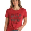 Panhandle Little Bit Wild & Western Tee -Marys Tack and Feed Store little bit western tee red front L9T3425 panhandle 92999.1648412038