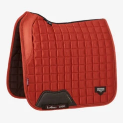 LeMieux Loire Memory Foam Dressage Pad -Marys Tack and Feed Store loire drsg memory aw22 sienna IT01325 lemieux 42860.1681141928