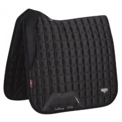 LeMieux Loire Memory Foam Dressage Pad -Marys Tack and Feed Store loire drsg memory black side 6645 lemieux 98688.1677098441