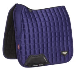 LeMieux Loire Memory Foam Dressage Pad -Marys Tack and Feed Store loire drsg memory ink blue side 4012 lemieux 09398.1677098426